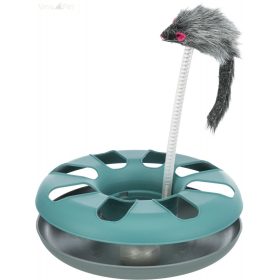   TRIXIE cicajáték műanyag kergetős játék+egér és labda 24/29 cm