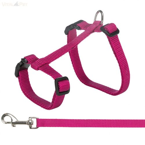 TRIXIE textil hám+póráz cica XL 
