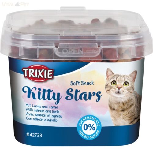 TRIXIE 42733 jutalomfalat vödrös 140 g Soft Snack Kitty Stars