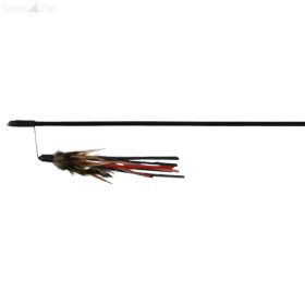 TRIXIE 4550 cicajáték tollas-bőrcsíkos peca  50 cm