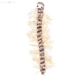 TRIXIE 45596 cicajáték plüss/raffia százlábú 33 cm