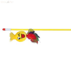 TRIXIE 45797 cicajáték plüss smiley tollas peca 50 cm