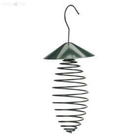   TRIXIE 55618 kerti madaraknak faggyúgolyótartó tetővel 2 db-os, 10x25 cm zöld