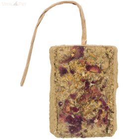   TRIXIE 60145 rágcsáló ásvány természetes agyagból 100 gr virágokkal