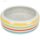 TRIXIE 60807 peremes kerámia tál nyúl 500 ml/16 cm szürke/színes csíkos