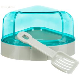 TRIXIE WC hörcsögnek sarok fedeles lapáttal 11x11x8