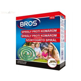 Bros Szúnyogirtó és riasztó spirál 10db-os