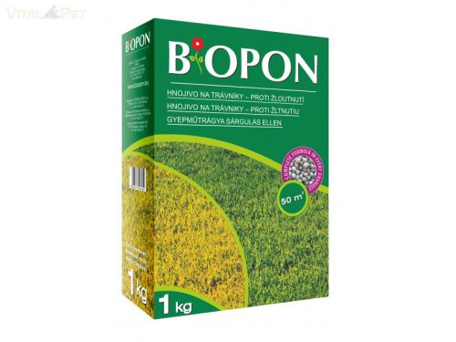 Bros-biopon növénytáp Gyep sárgulás elleni gran. 1kg