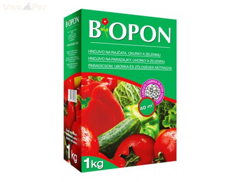 Bros-biopon növénytáp Paradicsom, Uborka és Zöldség gran. 1kg