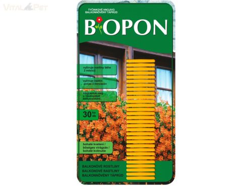 Bros-biopon táprúd Balkon növény 30db-os bliszter