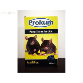PROKUM rágcsálóirtó paraffinos blokk 300g