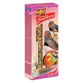   Vitapol  Smakers rúd zebra pintyeknek 2db 60g gyümölcsös  