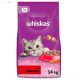 Whiskas 14 kg száraz marhahússal