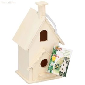 Madárház 20x12,5x8cm Fa