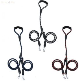 Kutyapóráz dupla végű 140x1,2x1,2cm