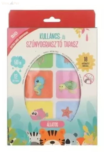 Image of Elysium kullancs és szúnyogriasztó tapasz 60 db-os állatos 0-3 éves korig