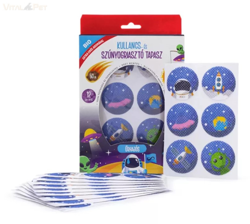 Image of Elysium kullancs és szúnyogriasztó tapasz 60 db-os űrhajós 0-3 éves korig