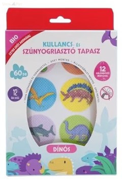 Image of Elysium kullancs és szúnyogriasztó tapasz 60 db-os dino 3 éves kortól