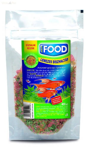 Image of AQUA-FOOD díszhaltáp lemezes 400 ml