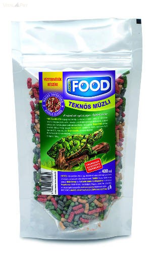 Image of AQUA-FOOD ékszerteknőstáp (teki müzli) 400ml