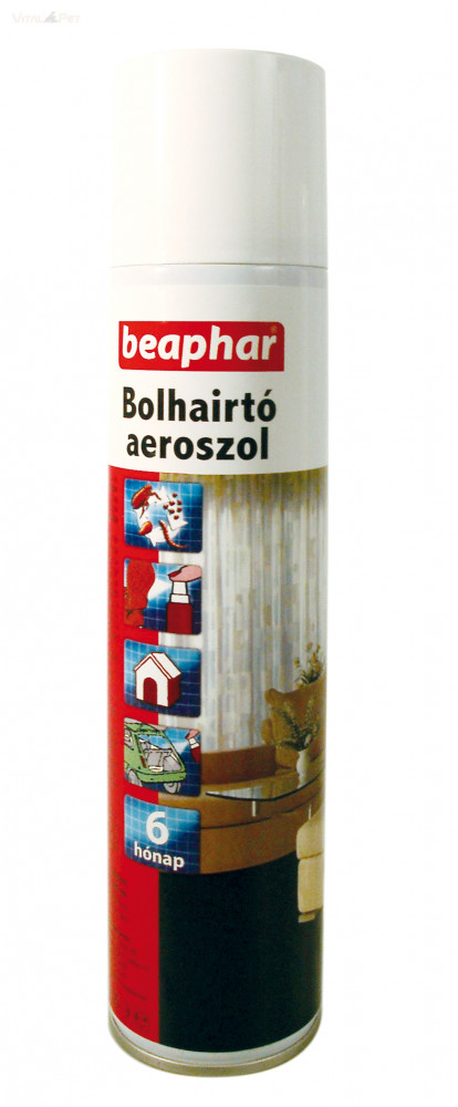 Image of BEAPHAR bolhaírtó aeroszol 300 ml 1+1 (1-et fizetsz, 2-t vihetsz)