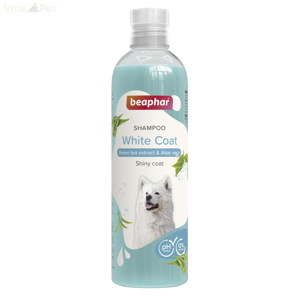 Image of Beaphar Sampon fehérszőrű kutyáknak zöld teával 250ml
