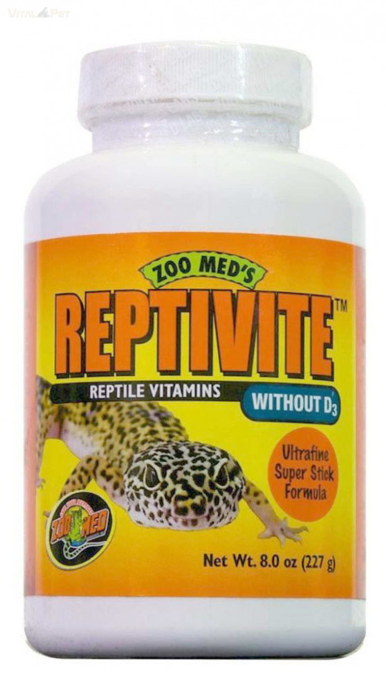 Image of Zoo Med Reptivite without D3 hüllővitamin 227g