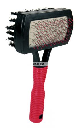 Image of TRIXIE gombos kefe műanyag dupla szögletes 10x17cm