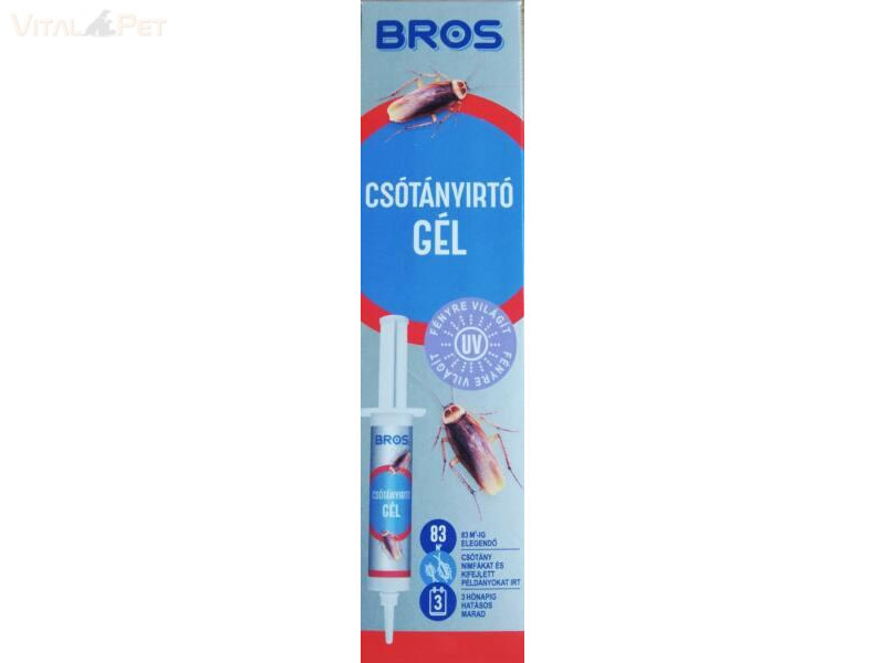 Image of Bros Csótányirtó gél fecskendőben 20g