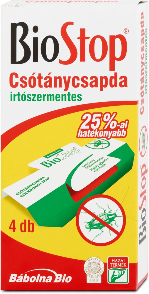 Image of Biostop Ragasztós csótánycsapda 4 db